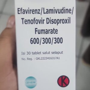 Efavirenz / Lamivudine / Tenofovir Disoproxil Fumarate 600/300/300 - Sampharindo Retroviral