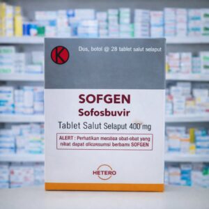 SOFGEN 400 mg 28 Tablet (Sofosbuvir) – Hetero Labs