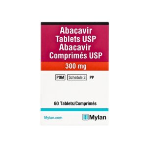 Abacavir 300 mg box 60 tablet