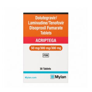 Acriptega Dolutegravir Lamivudine Tenofovir 60 Tablet – Obat ARV HIV Mylan