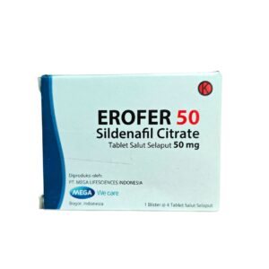 Erofer 50 Sildenafil Citrate 50 mg Tablet
