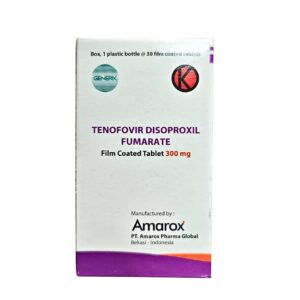 Tenofovir Disoproxil Fumarate 300 mg Box 30 Tablet – Obat Antivirus HBV & HIV
